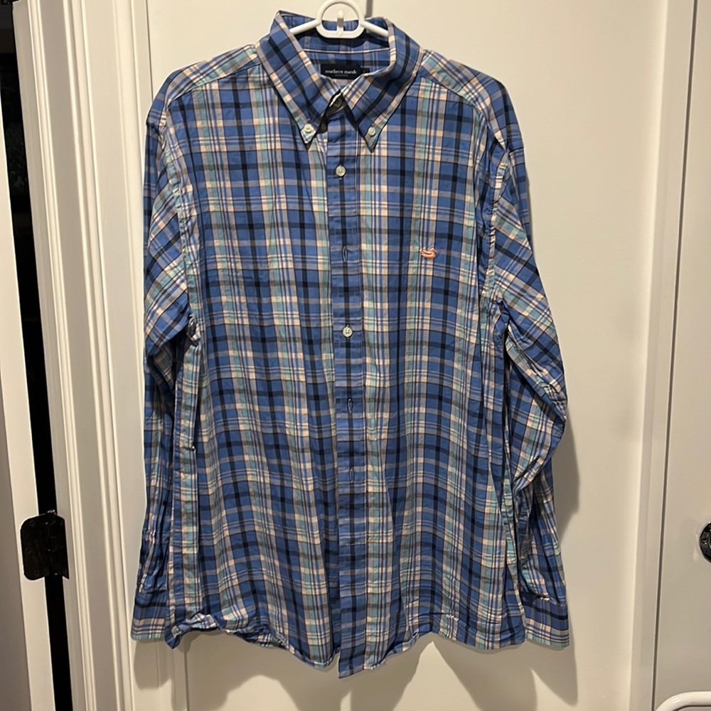 Southern Marsh Long-sleeve Button Down